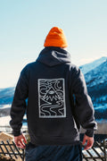 The Shallow Tree Outline Print Heavyweight Hoodie