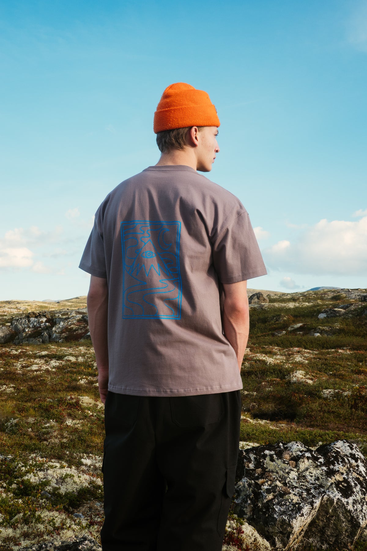 The Shallow Tree Heavyweight Tee Blue Print