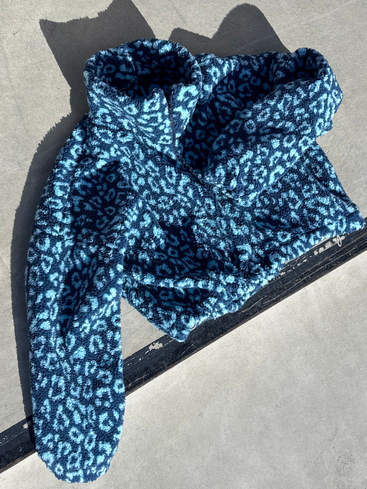 Acid Leopard Fleecejacket